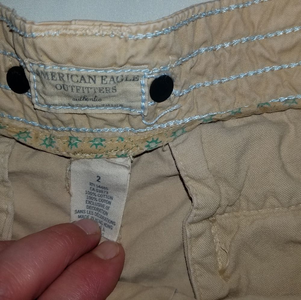 AE vintage adjustable khaki shorts - Picture 10 of 10